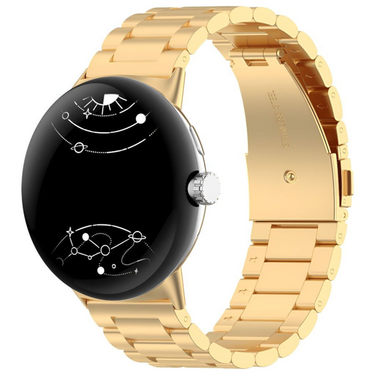 Piscis Acero Inoxidable Hebilla Correa para Google Pixel Watch