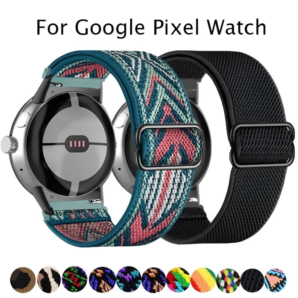 Tango Elastic Nylon Band For Google Pixel Watch - Astra Straps