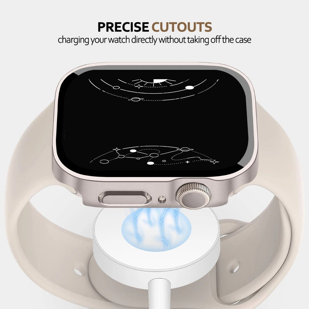 Lacerta Waterproof Glass Case For Apple Watch Series 10 - Astra Straps