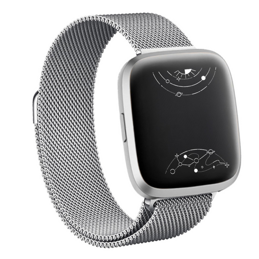 Inlux Acero Inoxidable Correa para Fitbit Versa