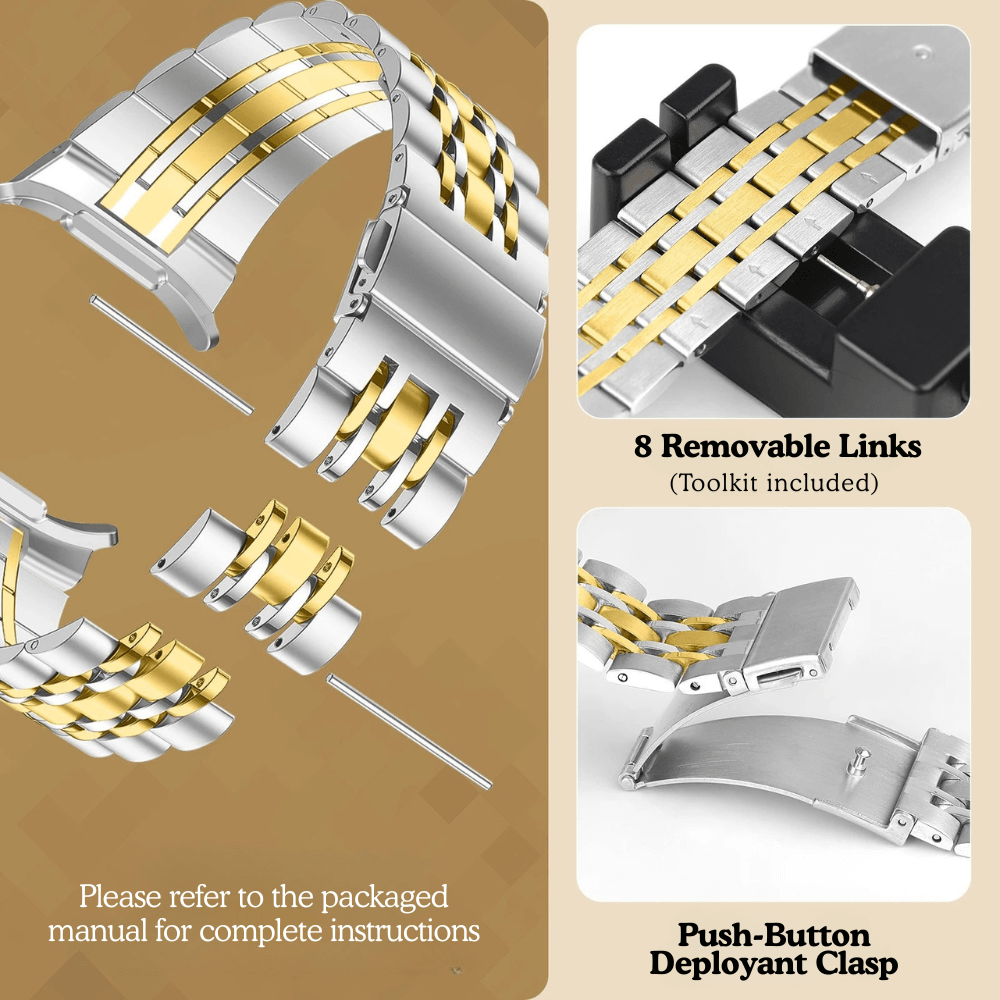 Olim Slim Stainless Steel Galaxy Band - Astra Straps