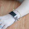 Lacteus Milanesa Acero Correa para Fitbit Charge