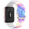 Offero Estampada Silicona Correa para Galaxy Watch Fit3