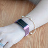 Lacteus Milanesa Acero Correa para Fitbit Charge