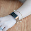 Lacteus Milanesa Acero Correa para Fitbit Charge