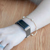 Lacteus Milanesa Acero Correa para Fitbit Charge