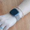 Monstro Milanesa Acero Correa para Fitbit Series