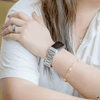 Intereo Acero Inoxidable Correa para Fitbit Charge