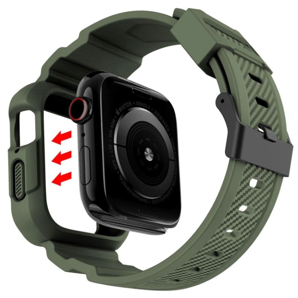 Primus Rugged Silicone Band + Case - Astra Straps