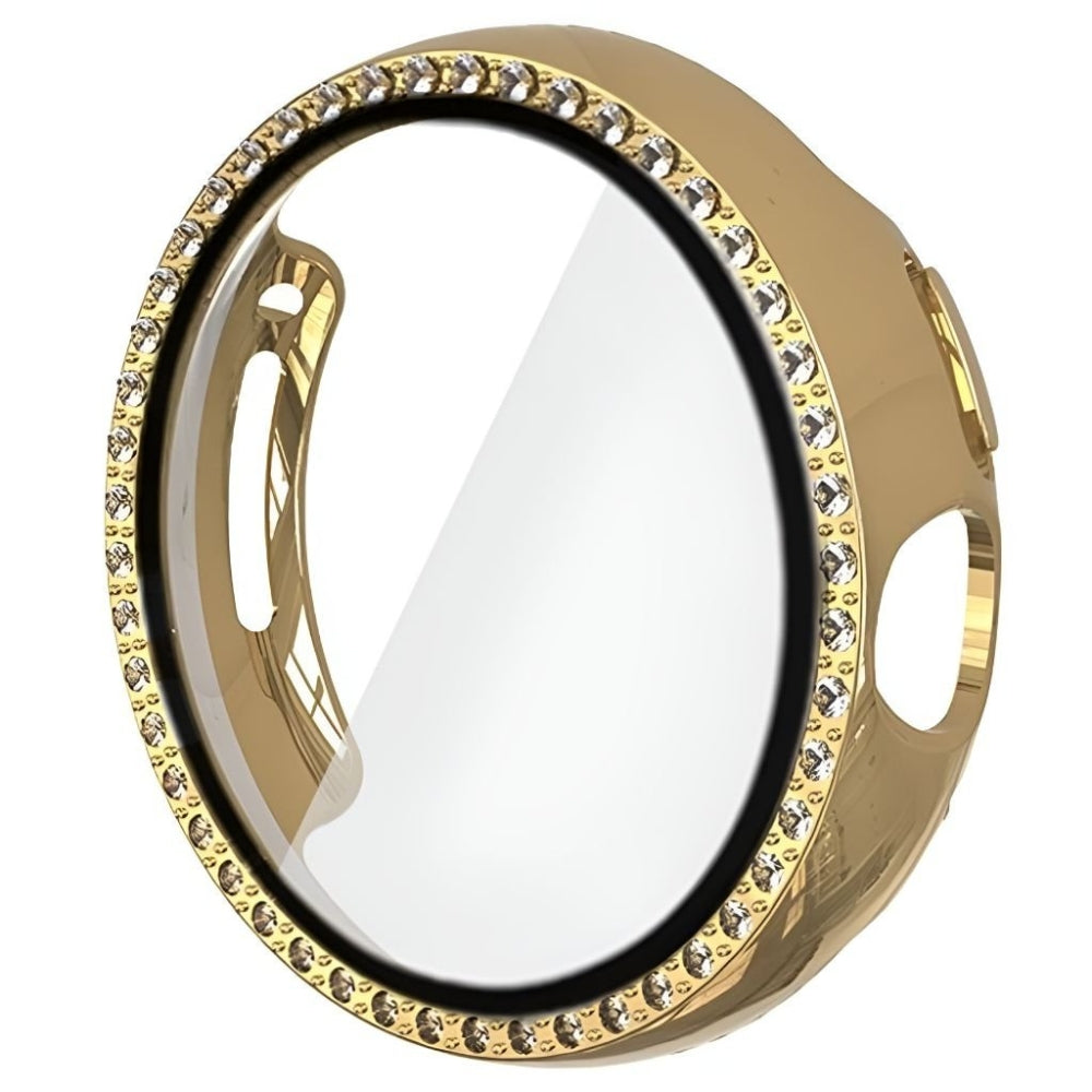 Rupes Screen Protector With Full Bling Diamond Frame for Google Pixel Watch - Astra Straps