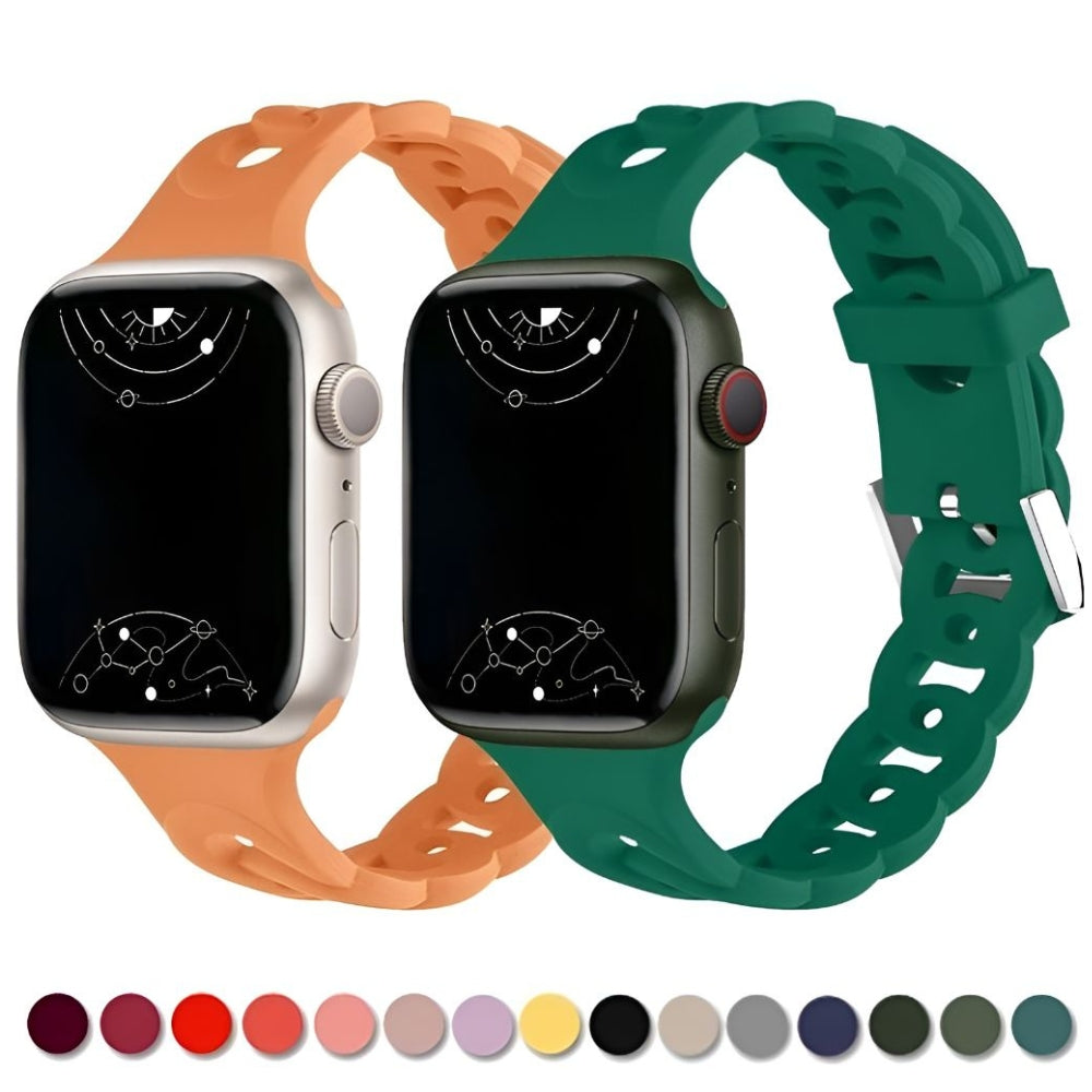 Sursum Silicone Pattern Band - Astra Straps