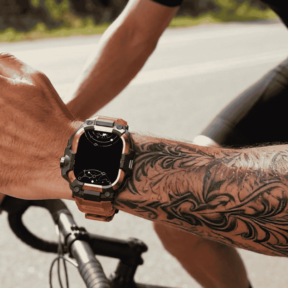 Adeo Silicone Sports Band With Case - Astra Straps