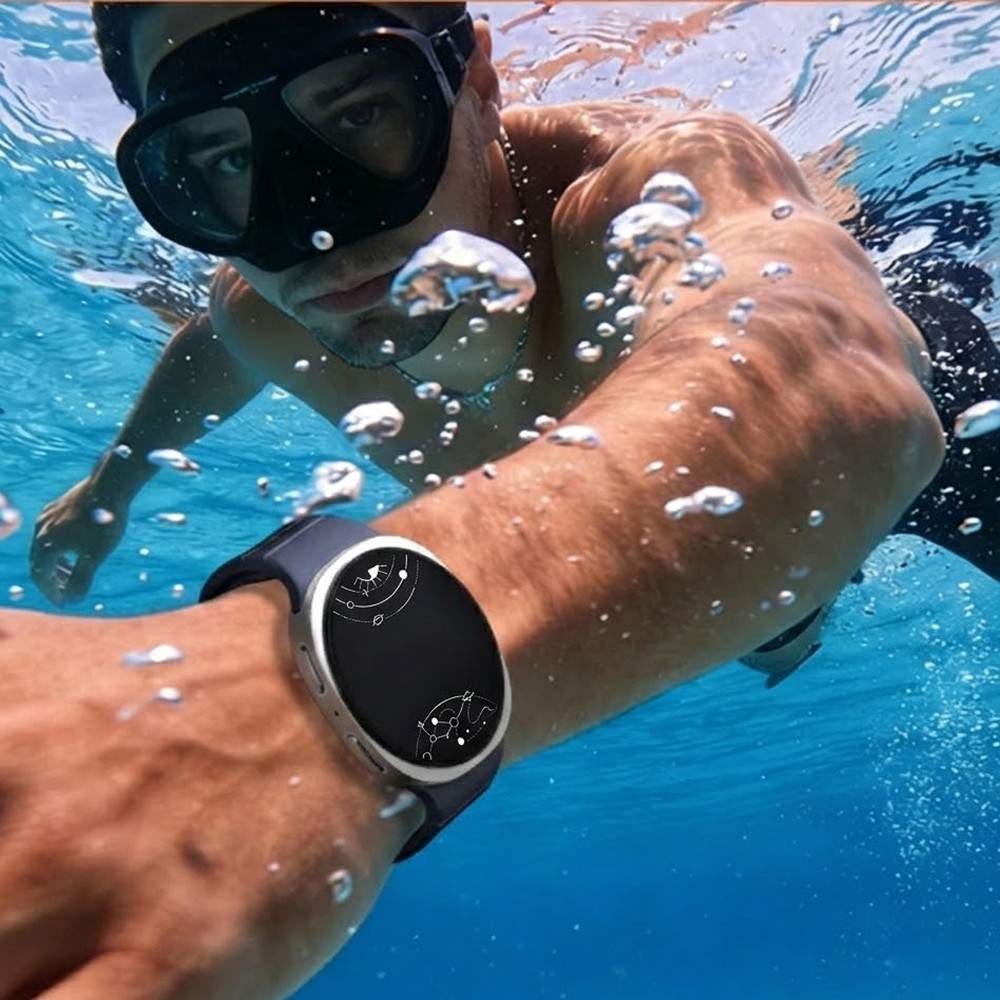 Aeris Duo - Tone Silicone Sport Watch Band - Astra Straps