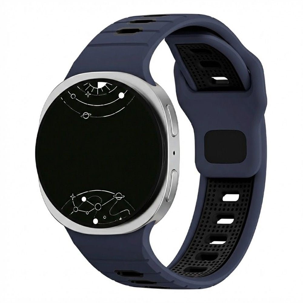 Aeris Duo - Tone Silicone Sport Watch Band - Astra Straps