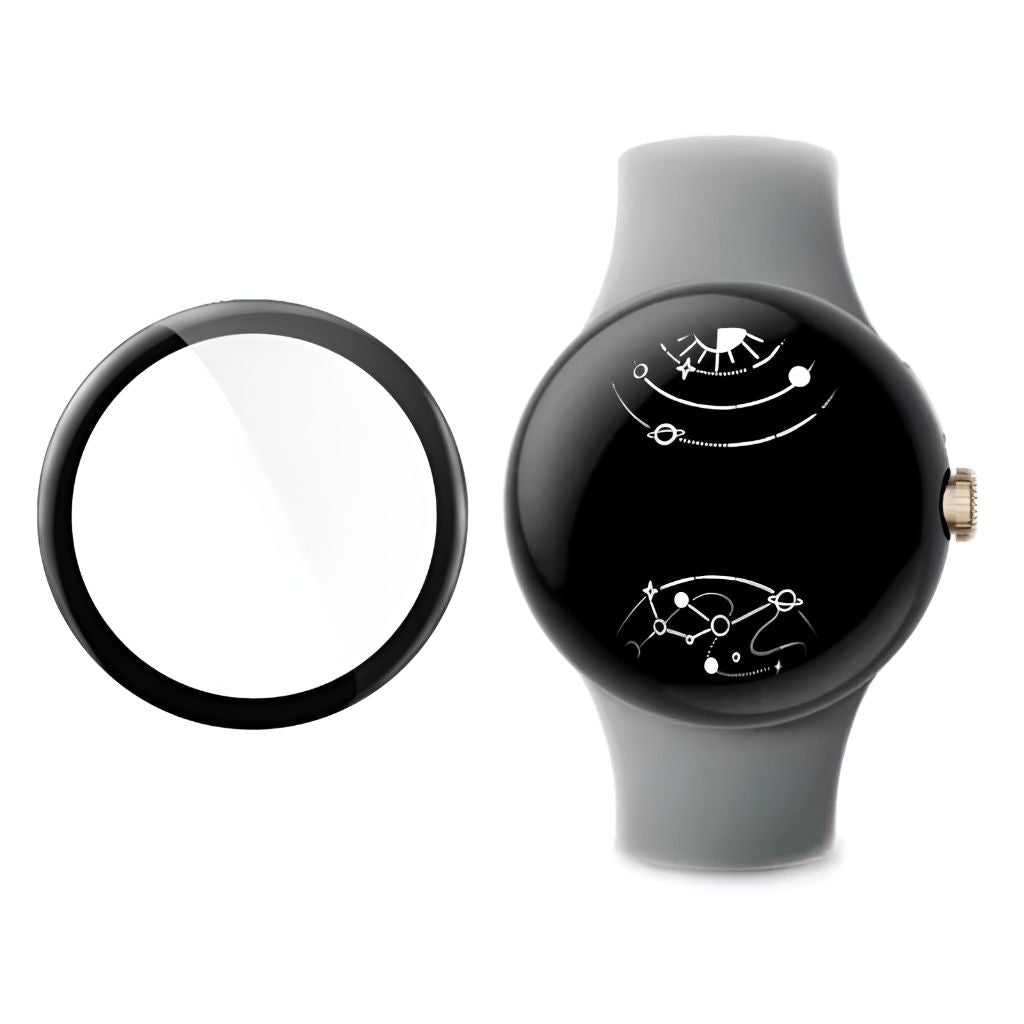 Alere 3D Curved Screen Protector For Google Pixel Watch - Astra Straps