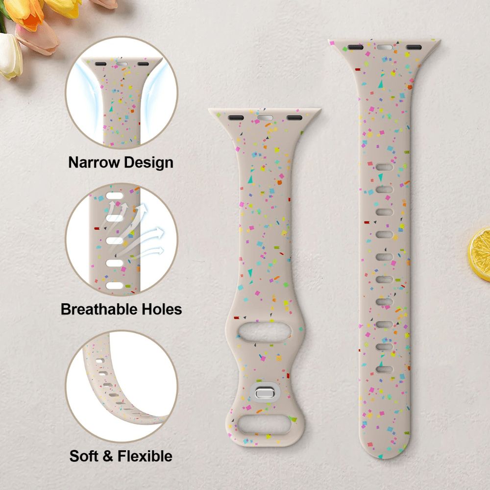 Demitto Slim Estampada Silicona Correa - Astra Straps