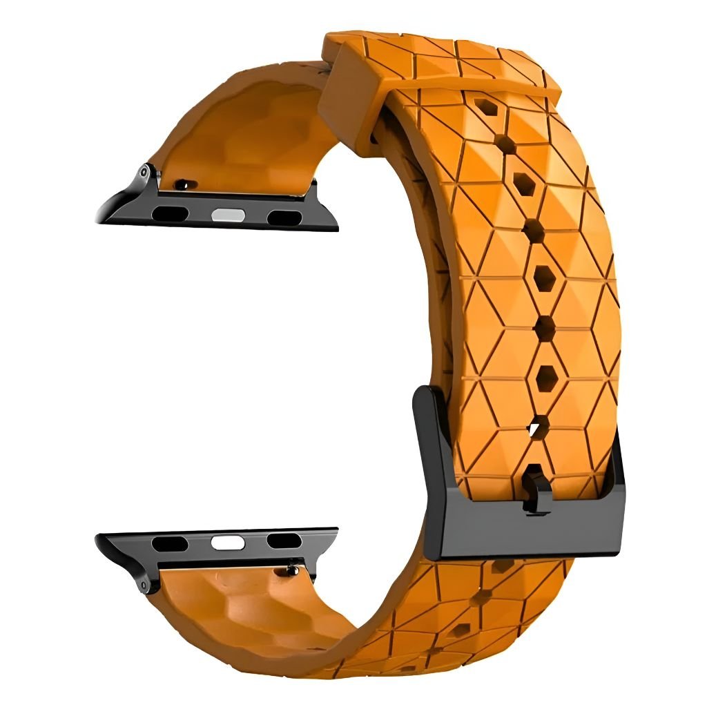 Devenio Football Pattern Silicone Sports Band - Astra Straps