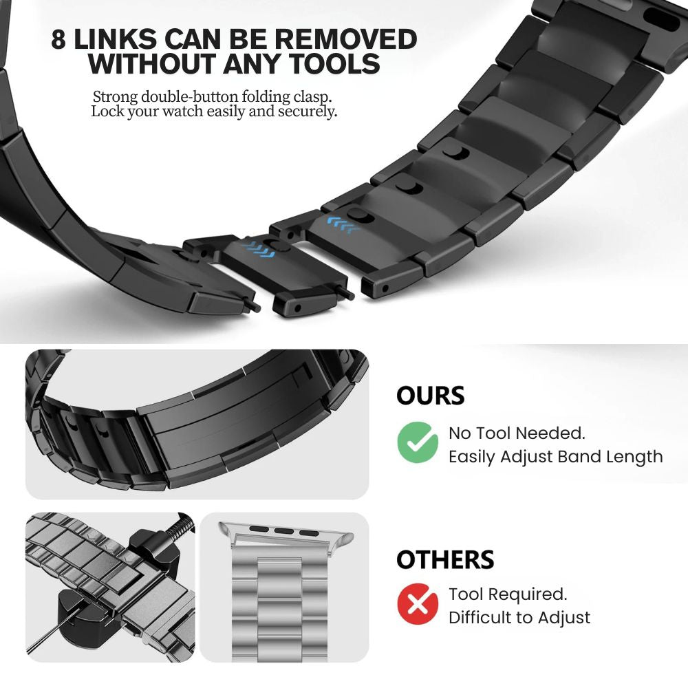 Devito Acero Inoxidable Correa - Astra Straps