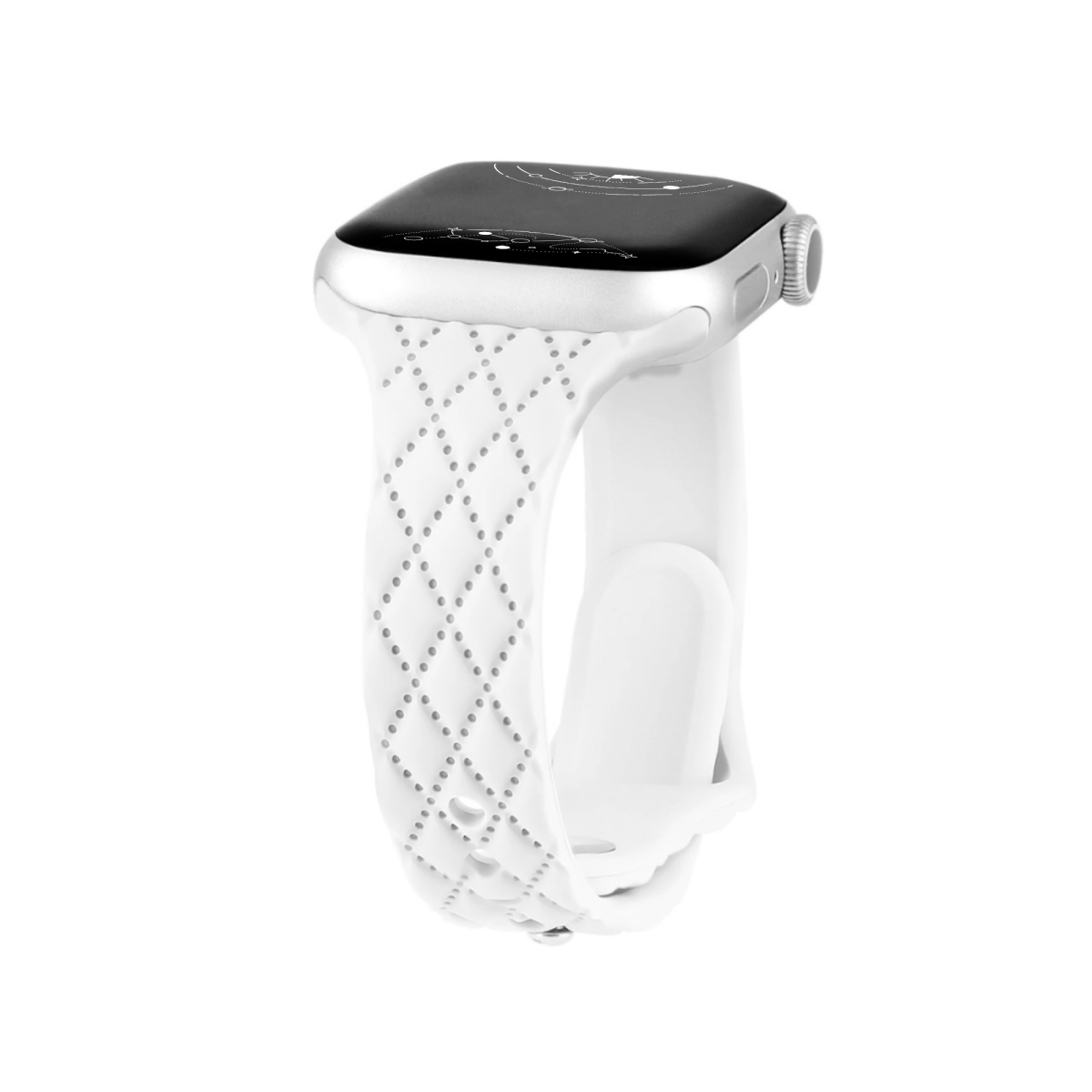 Edoceo Engraved Slim Silicone Band - Astra Straps