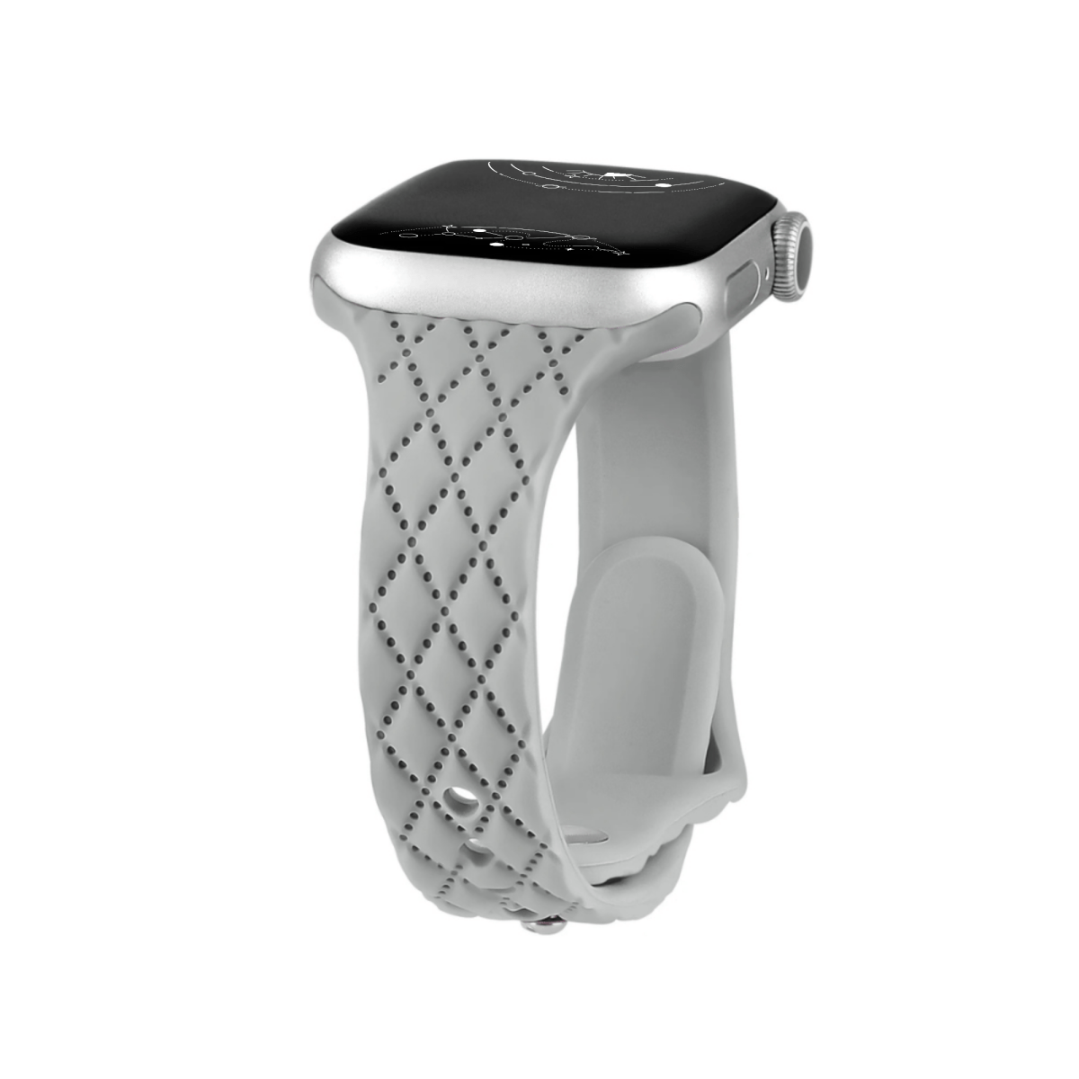 Edoceo Engraved Slim Silicone Band - Astra Straps