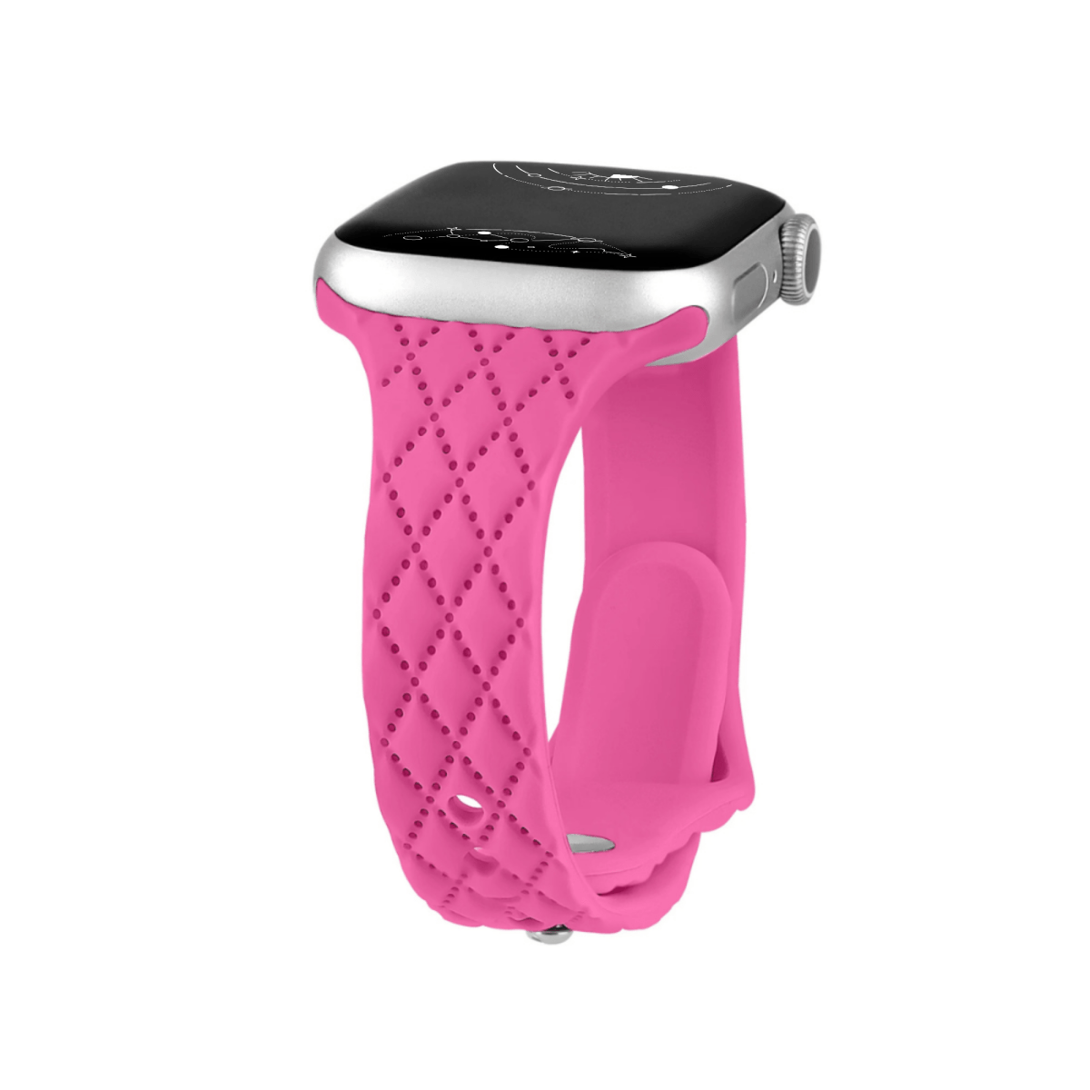 Edoceo Engraved Slim Silicone Band - Astra Straps