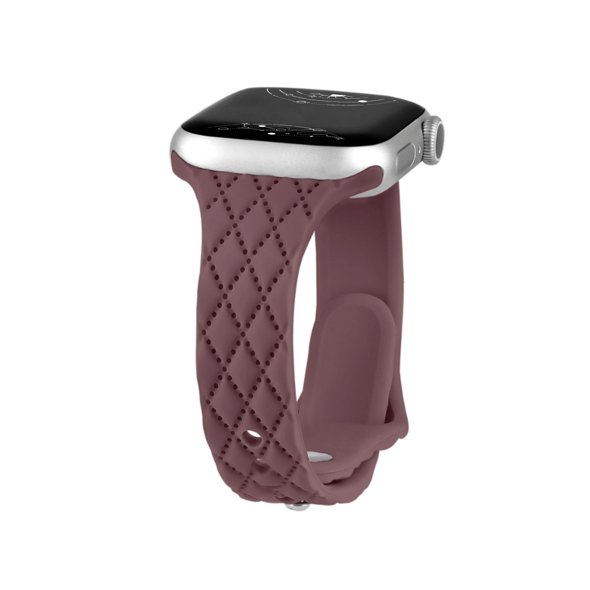 Edoceo Engraved Slim Silicone Band - Astra Straps