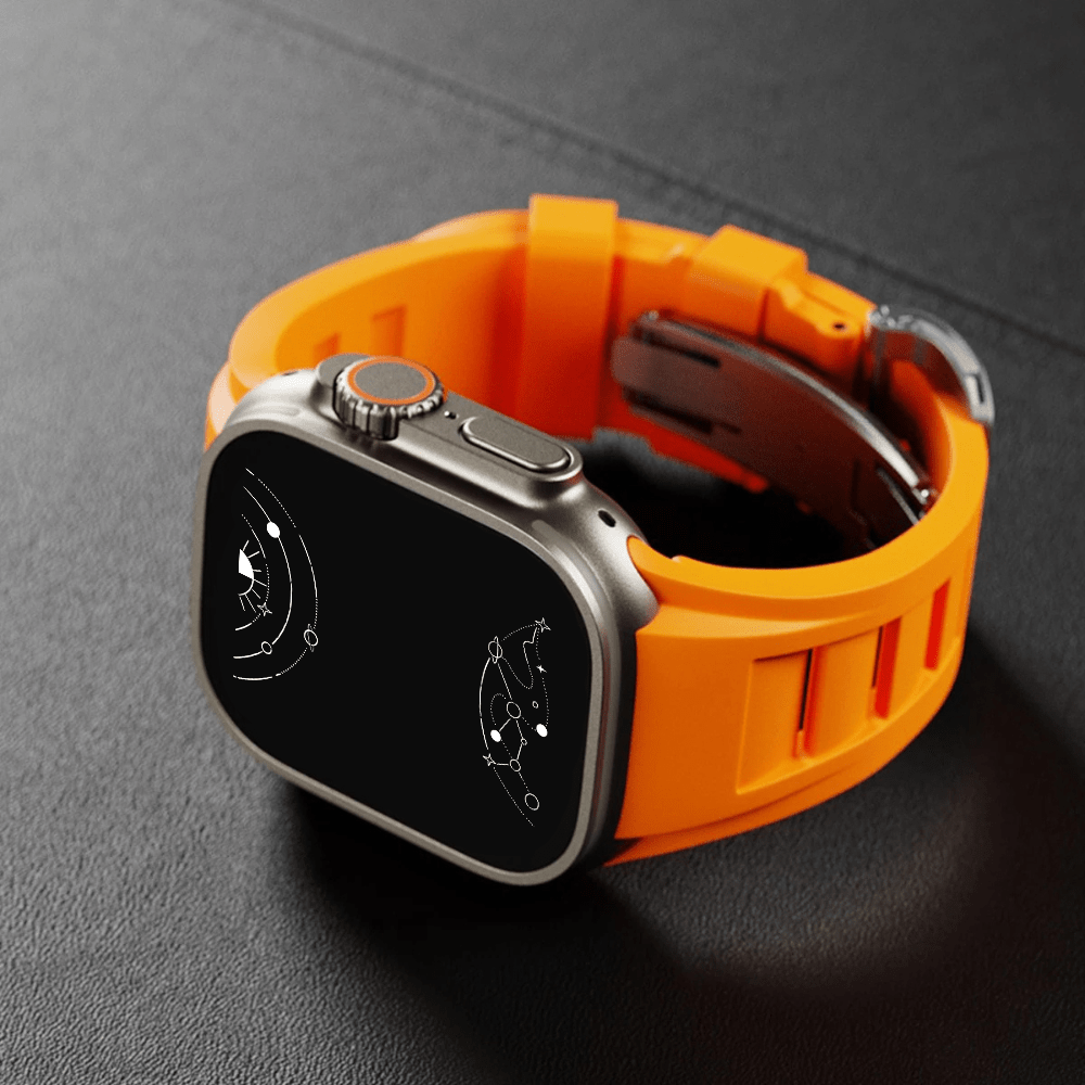 Emineo Silicone Band With Metal Buckle - Astra Straps