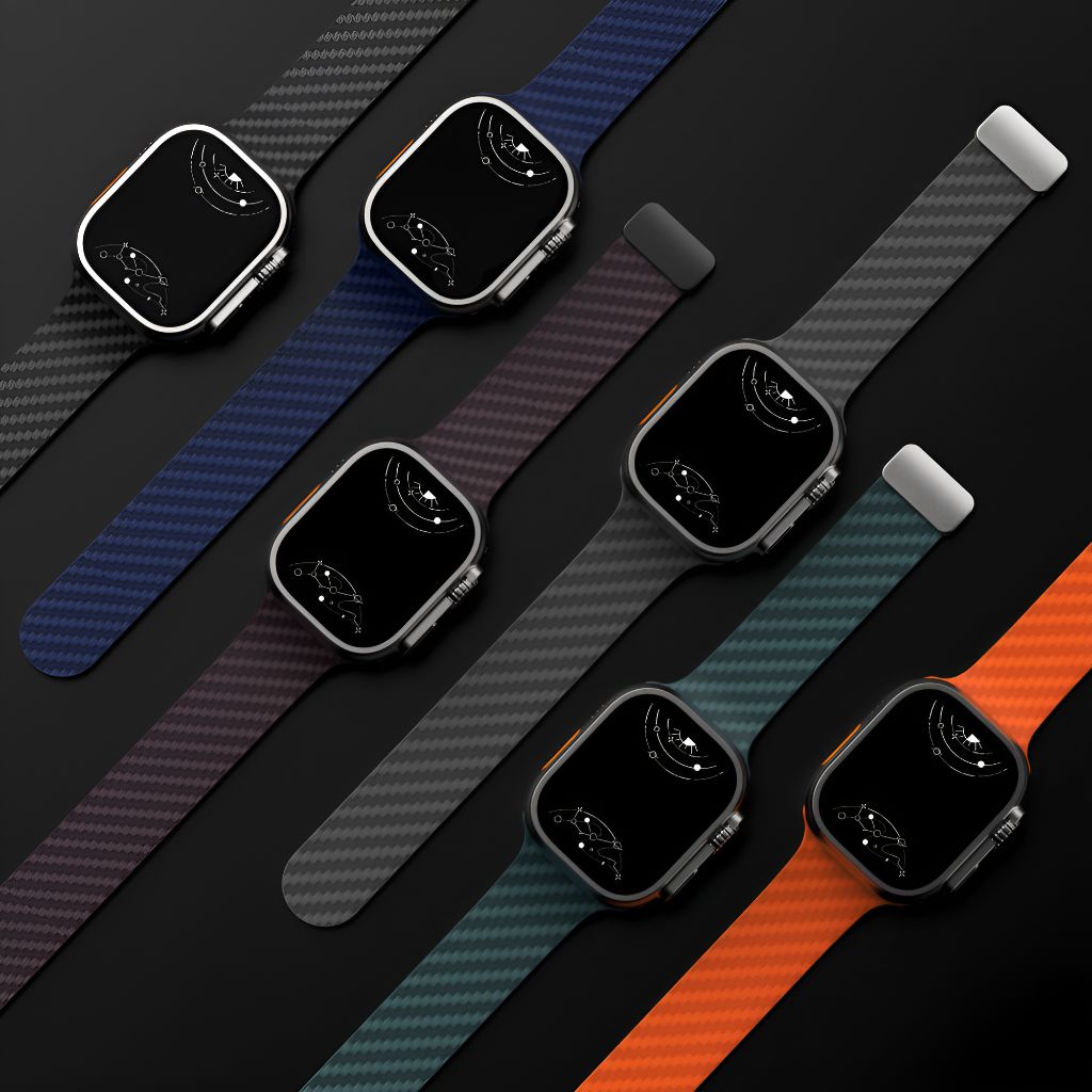 Ferme Magnetic Buckle Silicone Loop Band - Astra Straps