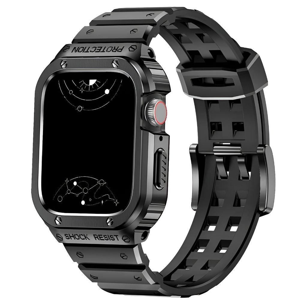 Findo Silicone Band With Stainless Steel Case - Astra Straps