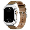 Fumi Genuine Leather Band With Metal Case - Astra Straps