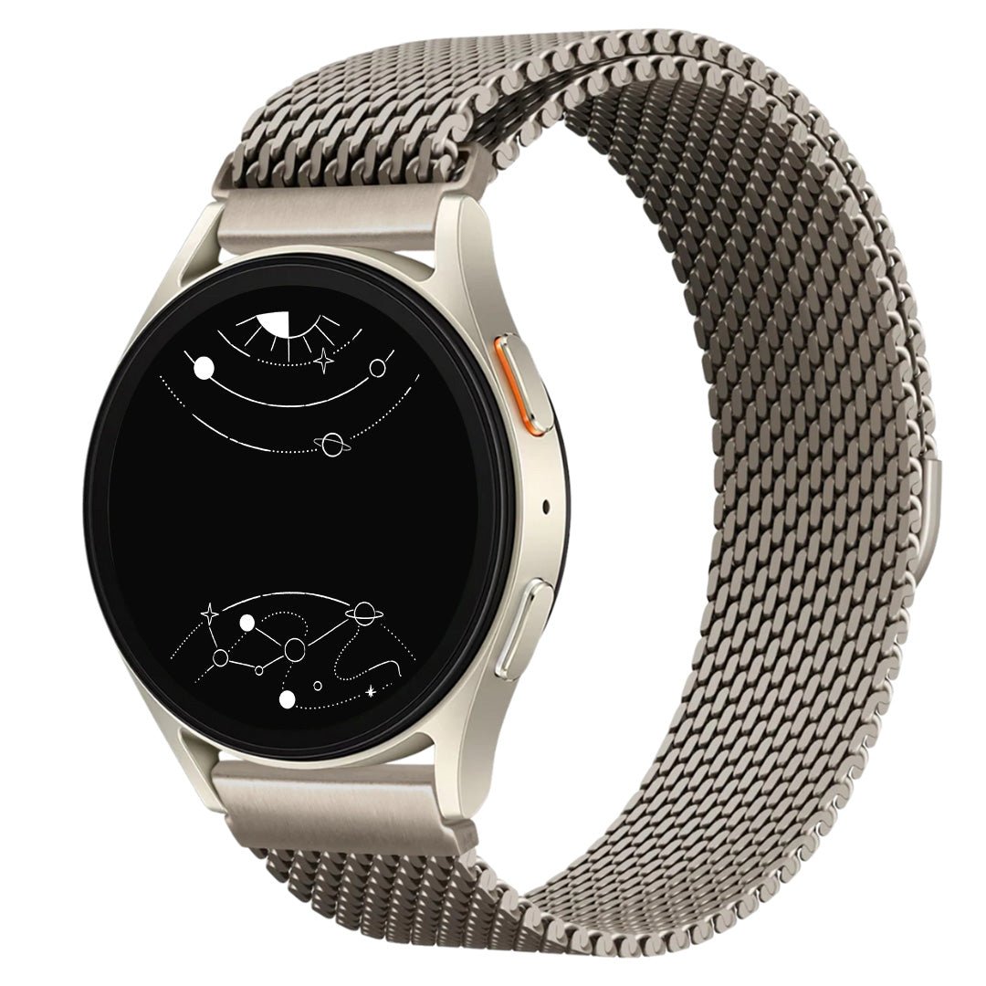 Gesto Magnetic Milanese Steel Galaxy Band - Astra Straps