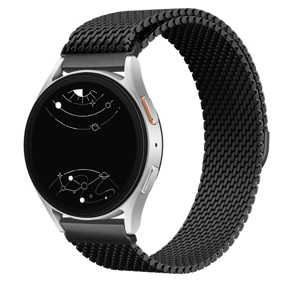 Gesto Magnetic Milanese Steel Galaxy Band - Astra Straps
