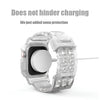 Glacier Transparent Silicone Stylish Band + Case - Astra Straps