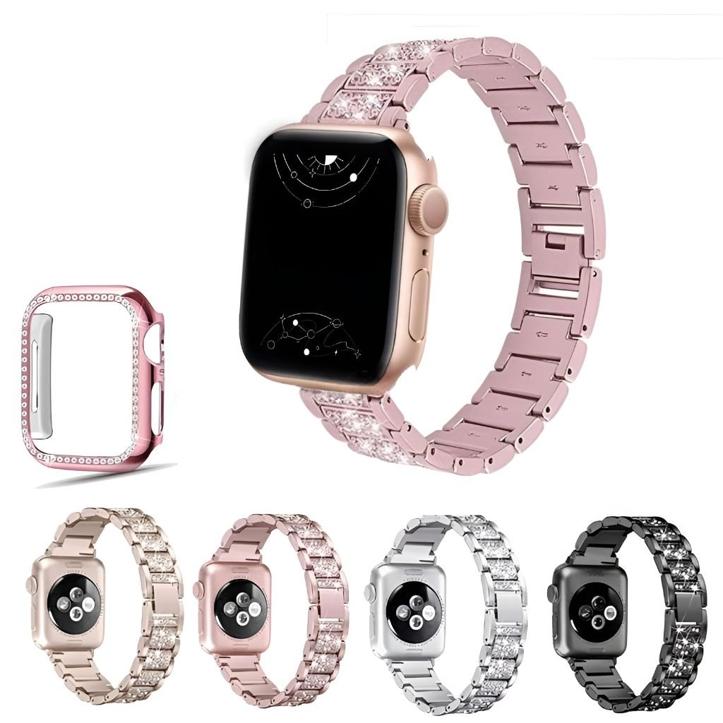 Glam Stainless Steel Band With Case - Astra Straps