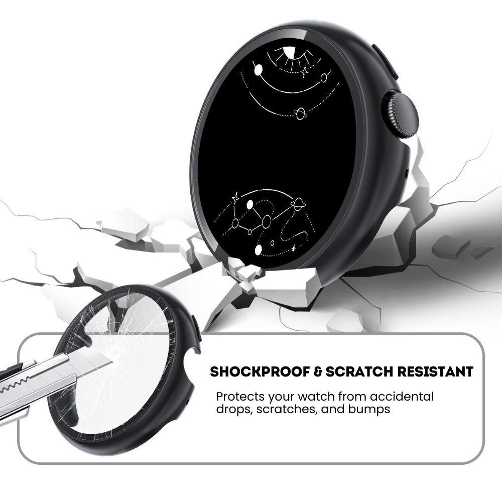 Gravo Tempered Glass Case For Google Pixel Watch - Astra Straps