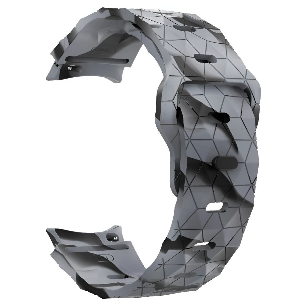 Instar Football Patterned Silicone Galaxy Band - Astra Straps