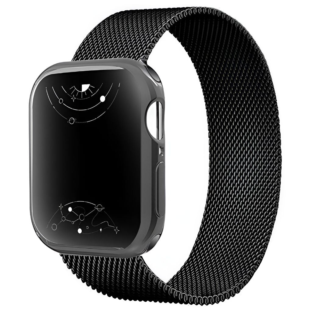 Jasper Milanese Stainless Steel Band With Case - Astra Straps