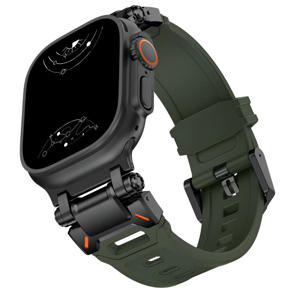 Lacertus Rugged Silicone Sports Band - Astra Straps