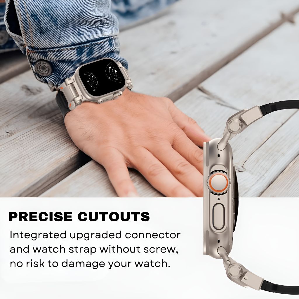 Lacertus Rugged Silicone Sports Band - Astra Straps