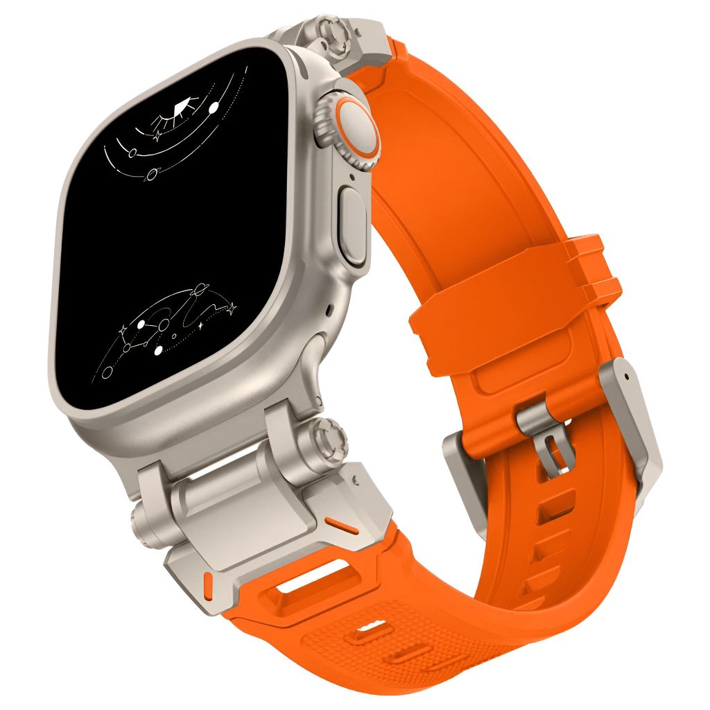 Lacertus Rugged Silicone Sports Band - Astra Straps