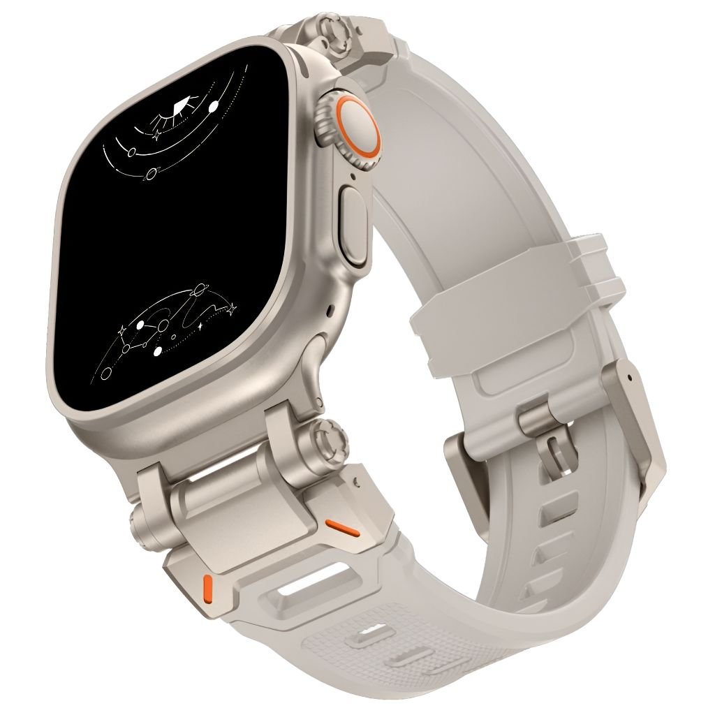 Lacertus Rugged Silicone Sports Band - Astra Straps