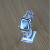 Polleo Diamante Lujoso Acero Correa