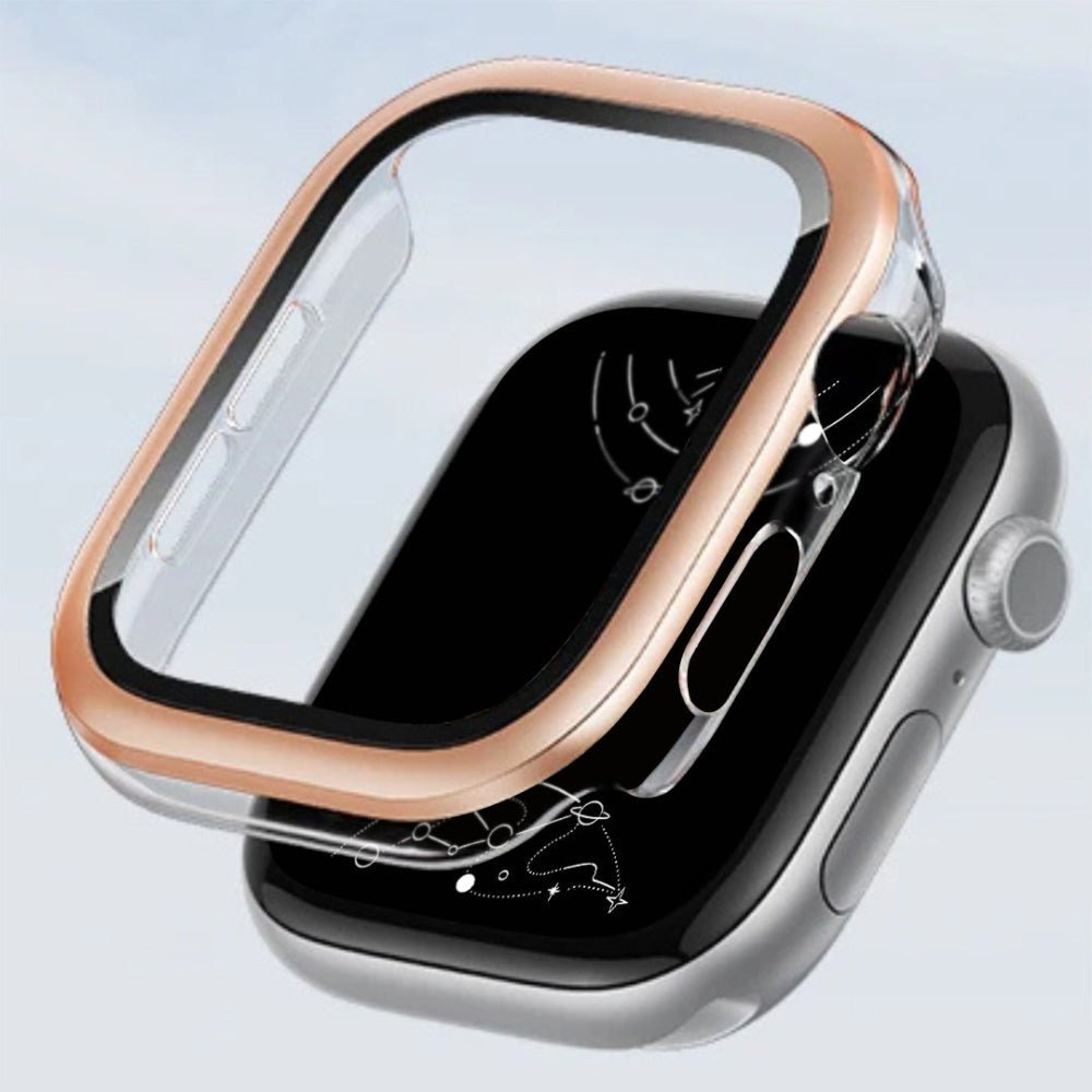 Sive Tempered Glass Metal Case for Apple Watch Series 10 - Astra Straps
