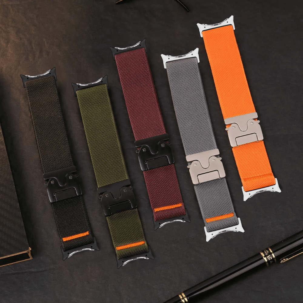 Talio Elastic Nylon Sports Band for Google Pixel Watch - Astra Straps