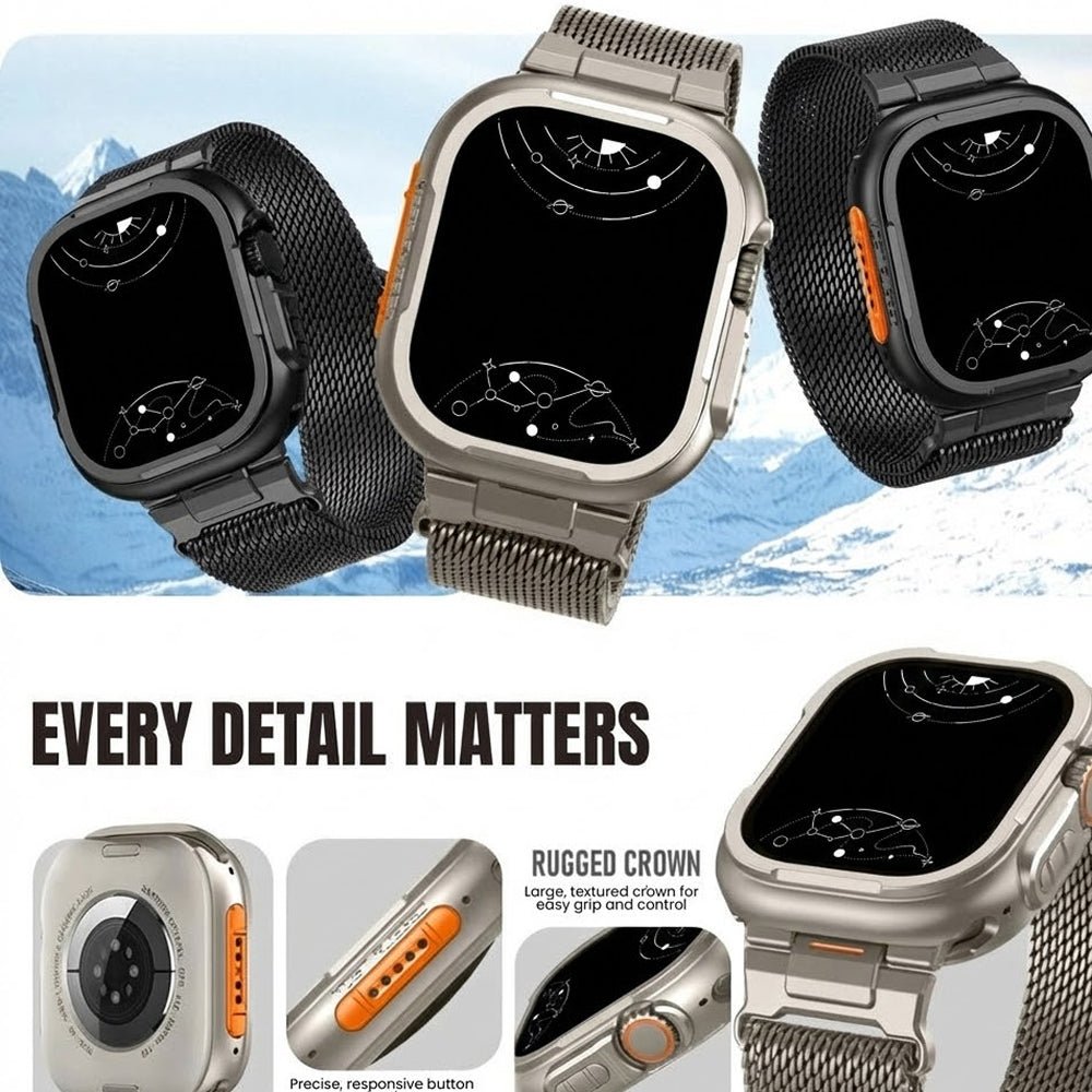 Valeo Metal Apple Watch Case - Astra Straps