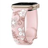Velox Engraved Flower Silicone Band - Astra Straps